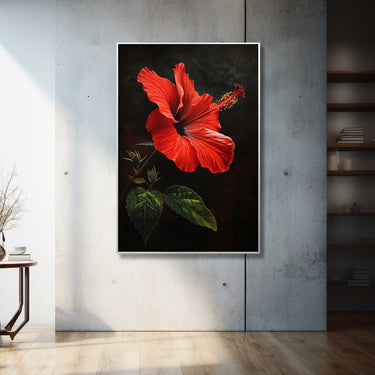 Red Flower Canvas